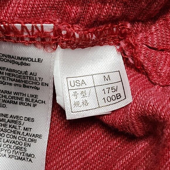 Brooks Brothers Red Fleece Polo Shirt Mens Medium Pocket Piping Casual Golf Top - Picture 12 of 13